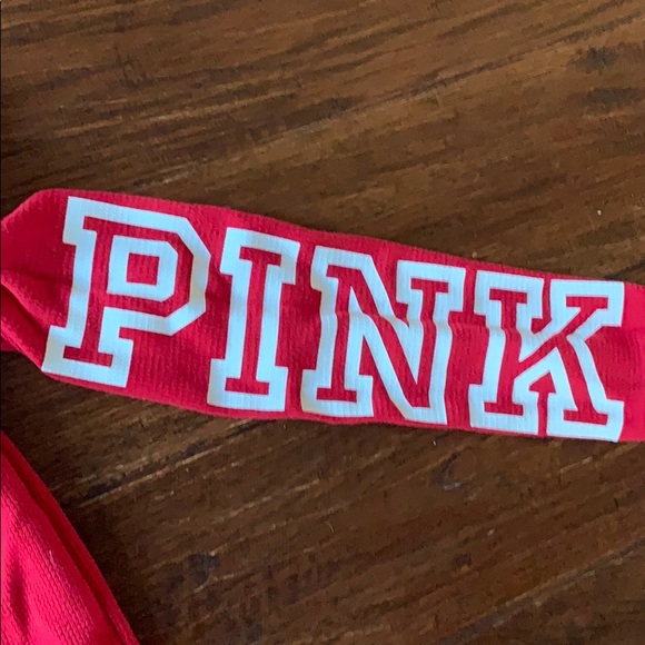 CHRISTMAS PINK Victoria’s Secret Red Pajama Set - Picture 5 of 11